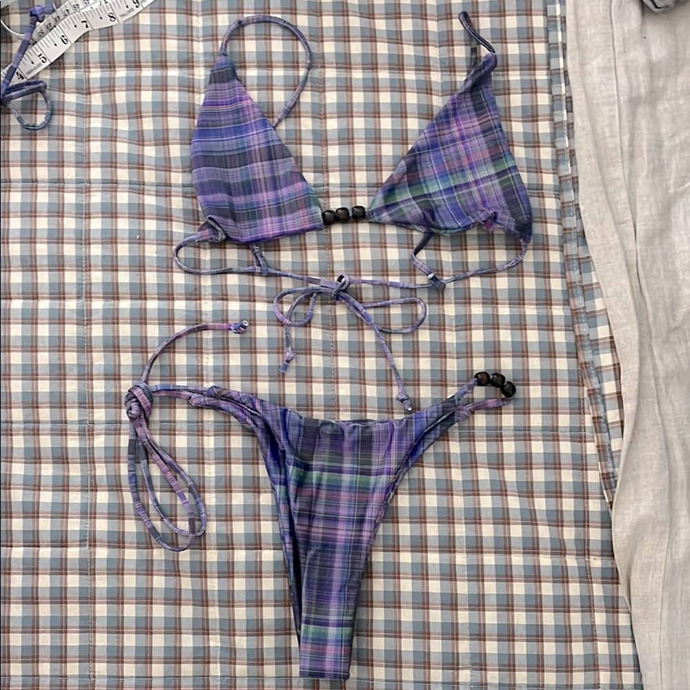 Plaid Bikini - Picture 3 of 4